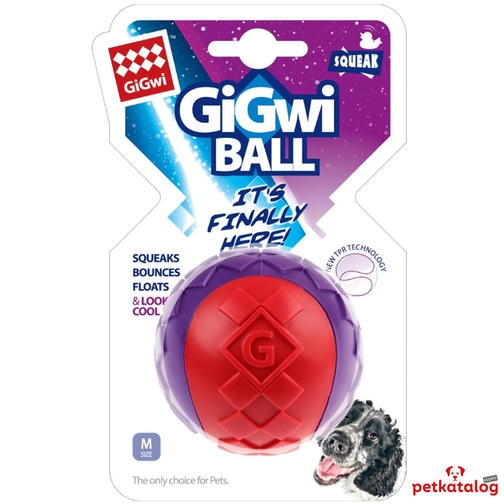 Gigwi Ball Köpek Oyuncağı Sesli Sert Top 6 cm