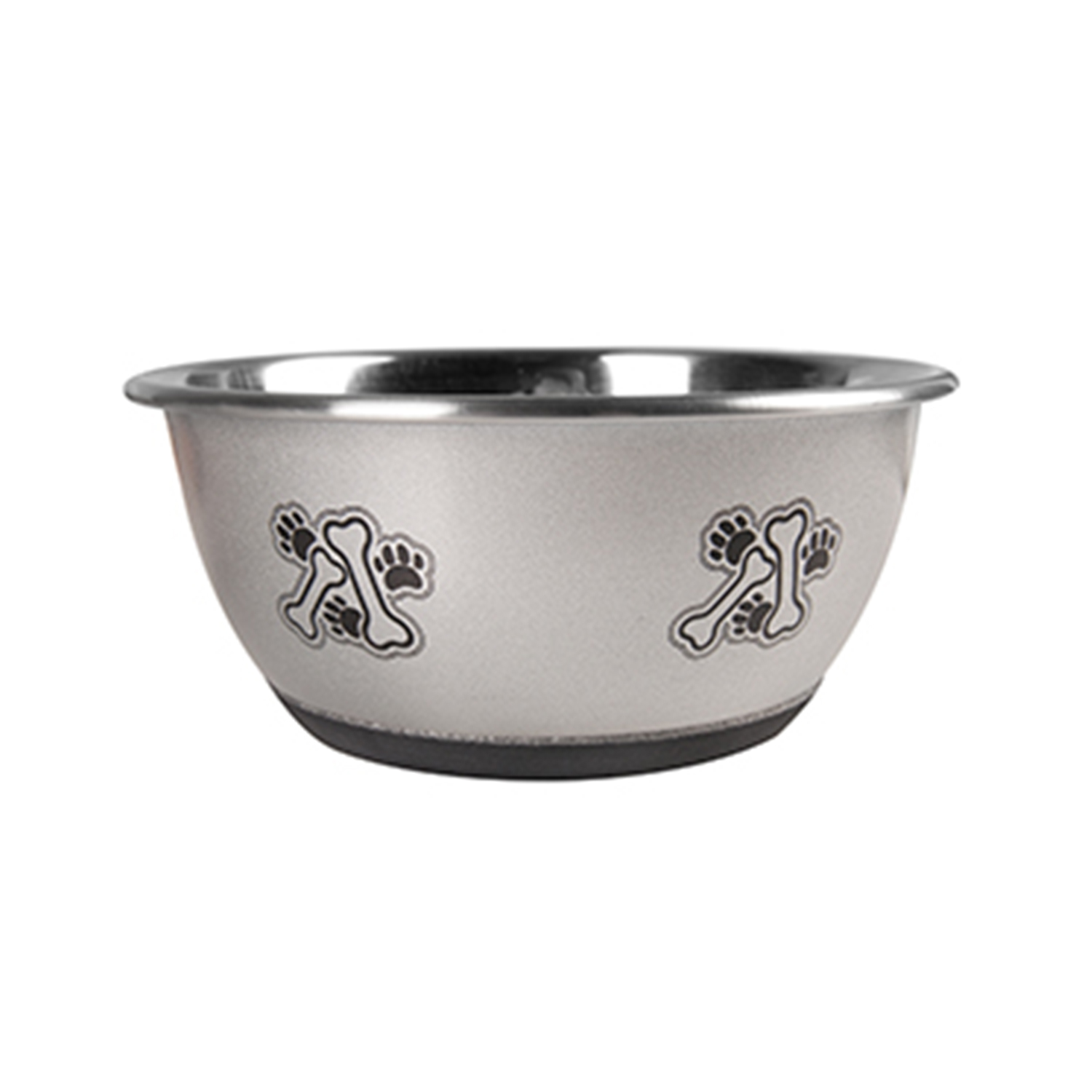 Flamingo Selecta Paslanmaz Çelik Köpek Mama Kabı 13 Cm 500 Ml