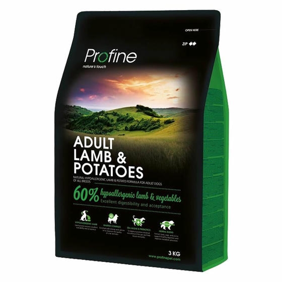 Profine Adult Lamb Hipoalerjenik Kuzu Etli Köpek Maması 3 Kg