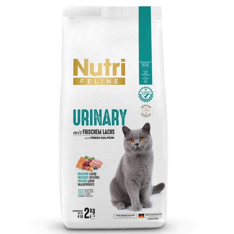 Nutri Feline Urinary Yetişkin Düşük Tahıllı Kedi Maması 2 kg
