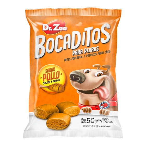 Dr. Zoo Bocaditos Tavuklu Köpek Ödül Maması 50gr