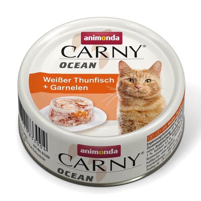 Animonda Carny Ton Balıklı Karidesli Konserve 80Gr