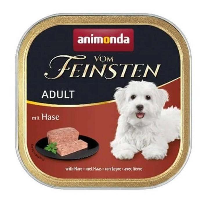 Animonda Vom Feinsten Tavşan Etli Yetişkin Köpek Konservesi 150gr