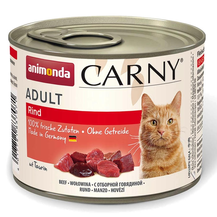 Animonda Carny Sığır Etli Yetişkin Kedi Konservesi 200gr
