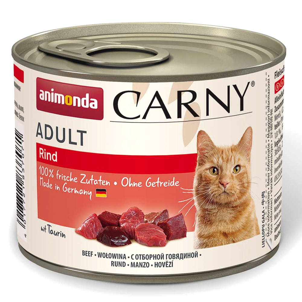 Animonda Carny Sığır Etli Yetişkin Kedi Konservesi 200gr