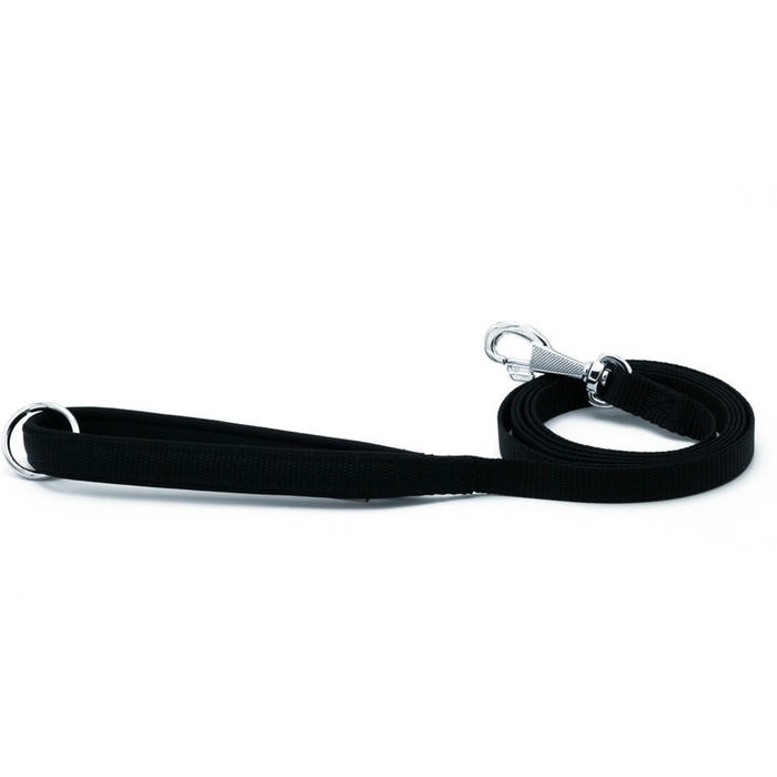 Doggie Dokuma Köpek Gezdirme Kayışı M 1.5x160cm Siyah
