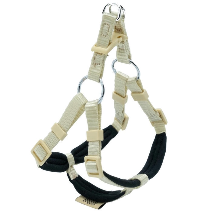 Doggie Konforlu Dokumadan El Yapımı Ronin Model Köpek Göğüs Tasması Haki 1x30-35cm