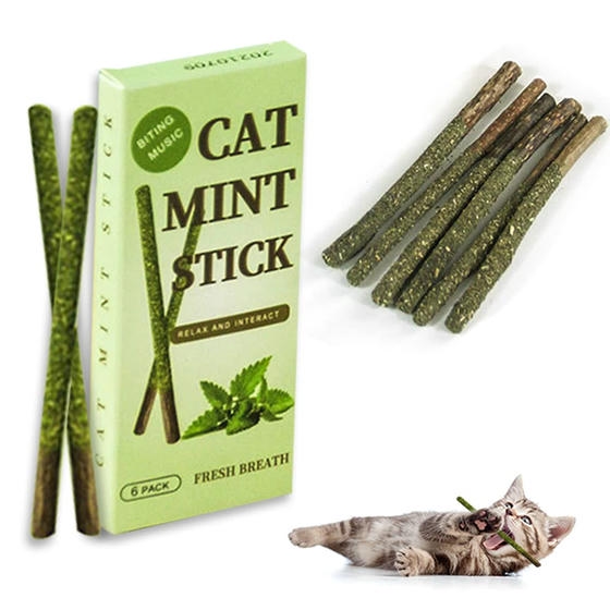 Matatabi Cats Matatabi Cat Mint Stick 6'lı 12CM Kedi Otlu