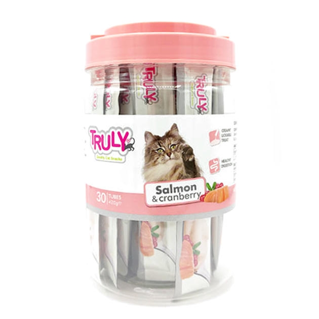Truly Sıvı Kedi Ödülü Somon - Kızılcık 14 Gr 30 Adet