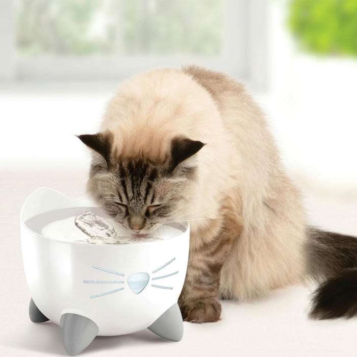 Catit Pixi Fountain Su Seviye Alarmlı Su Pınarı Beyaz 2 Lt