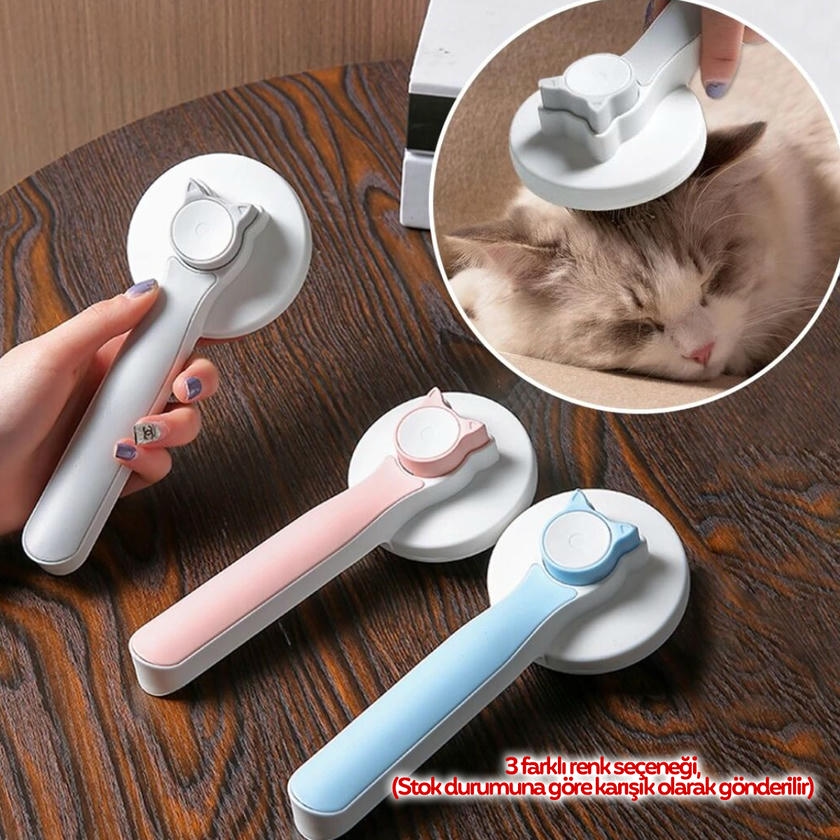 Keypet Comb شانه سگ گربه با فشار 7,5x18,5 cm