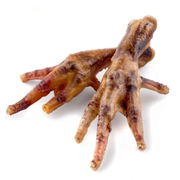 Pi Yem Yüksek Proteinli Kurutulmuş Tavuk Ayağı Köpek Ödülü 100 Gr