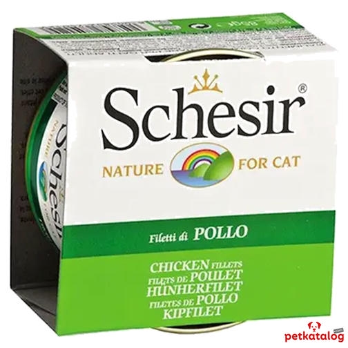 Schesir Jelly - Tavuk Filetolu Yetişkin Kedi Konservesi 85gr