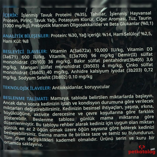 Econature 15 Kg Tavuklu Yetişkin Kedi Maması