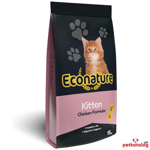 Econature 15 Kg Tavuklu Yavru Kedi Maması