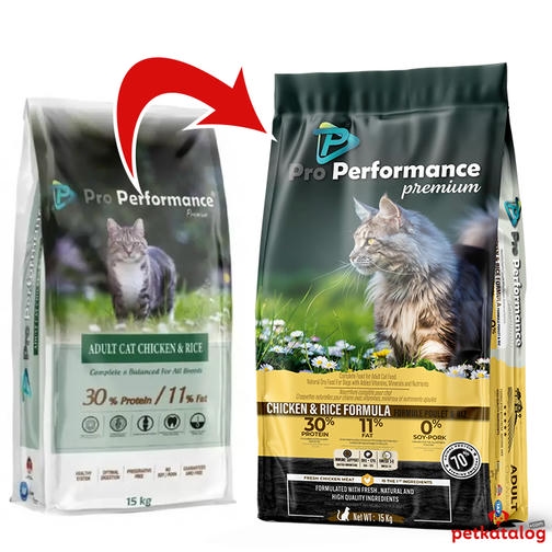 Pro Performance Premium 15 Kg Tavuklu ve Pirinçli Yetişkin Kedi Maması