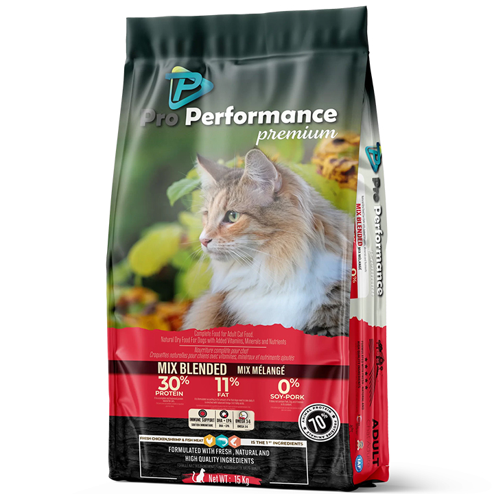 Pro Performance Premium Adult Cat Mix 15 Kg