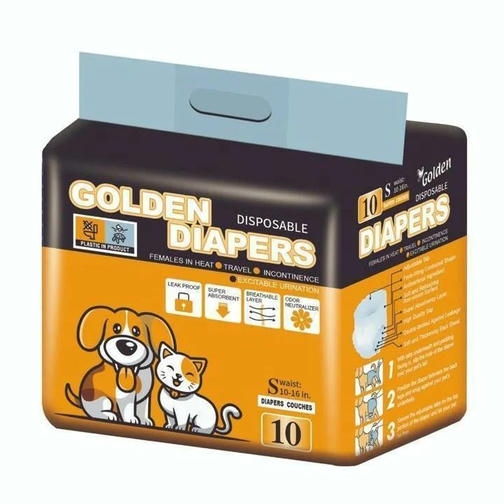 Golden Diaper Köpek Alt Bağlama Bezi Small