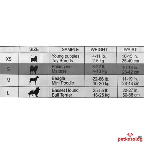 Golden Diaper Köpek Alt Bağlama Bezi Small