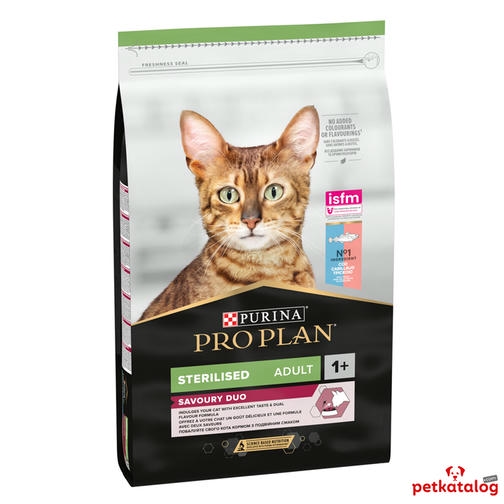 Purina Pro Plan Sterilised Cod & Ocean Fish 10 Kg Morina ve Okyanus Balıklı Kısırlaştırılmış Kedi Maması