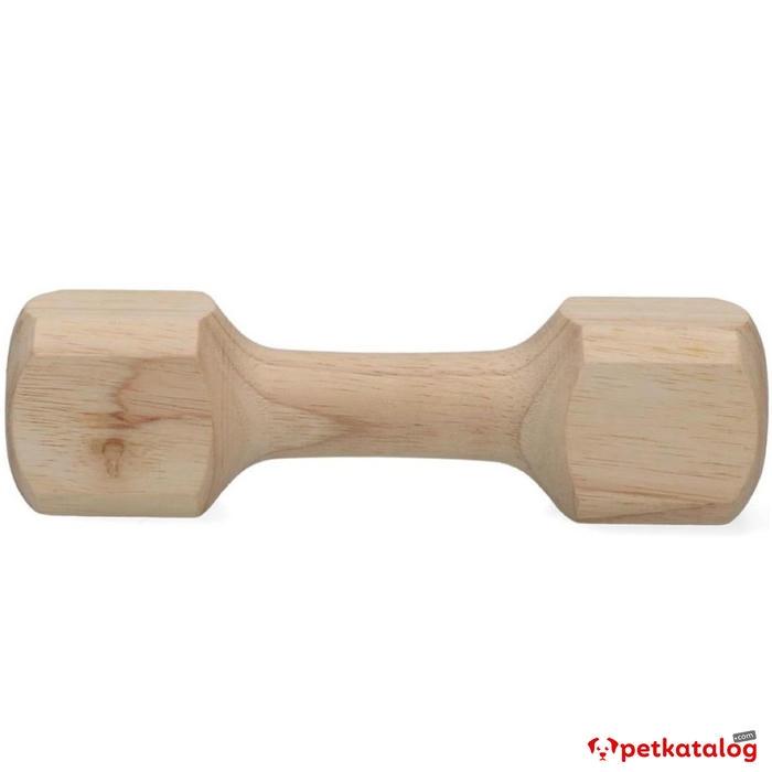 Pawise Ahşap Köpek Eğitim Dambılı Medium 20 Cm