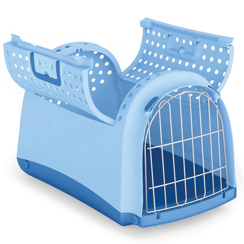 Imac Linus Cabrio Kedi ve Köpek Taşıma Çantası Mavi 50x32x34,5cm