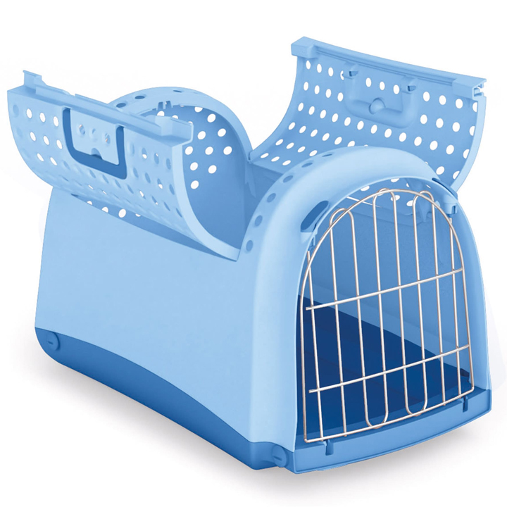 Imac Linus Cabrio Kedi ve Köpek Taşıma Çantası Mavi 50x32x34,5cm