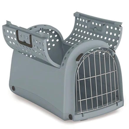 Imac Linus Cabrio Second Life Kedi-Köpek Taşıma Çantası 50x32x34,5cm (Gri)