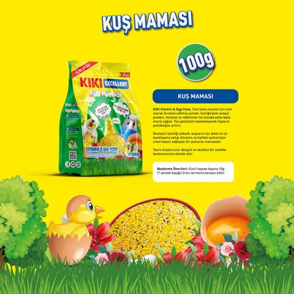 KIKI Excellent Kuş Maması 100gr