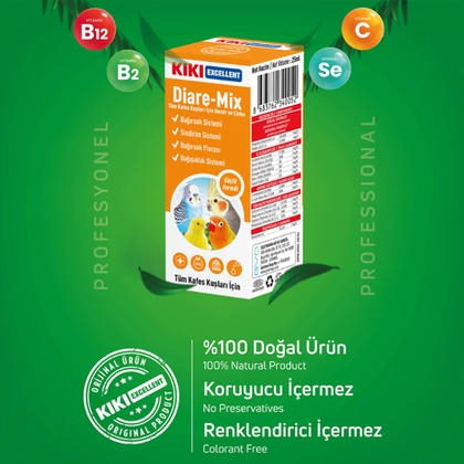 KIKI Diare Mix قطره های حمایت کننده سیستم گوارش 25ml