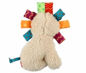 Gigwi Plush Friendz اسباب بازی سگ مخمل دار شیر با صدا