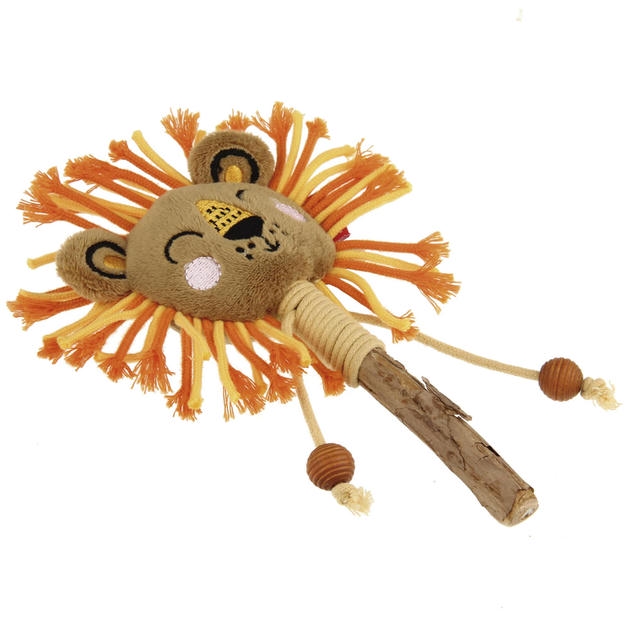 Gigwi Matatabi Stick Aslan Peluş Kedi Oyuncağı