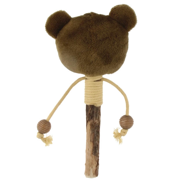 Gigwi Matatabi Stick Ayı Peluş Kedi Oyuncağı