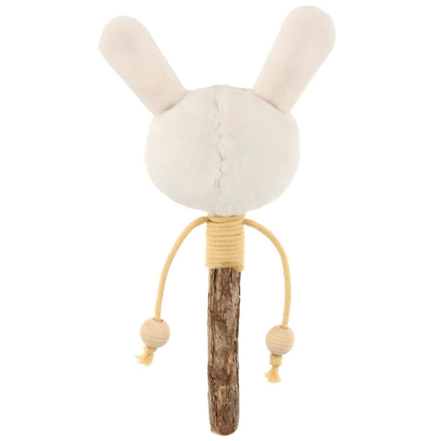 Gigwi Matatabi Stick Tavşan Peluş Kedi Oyuncağı