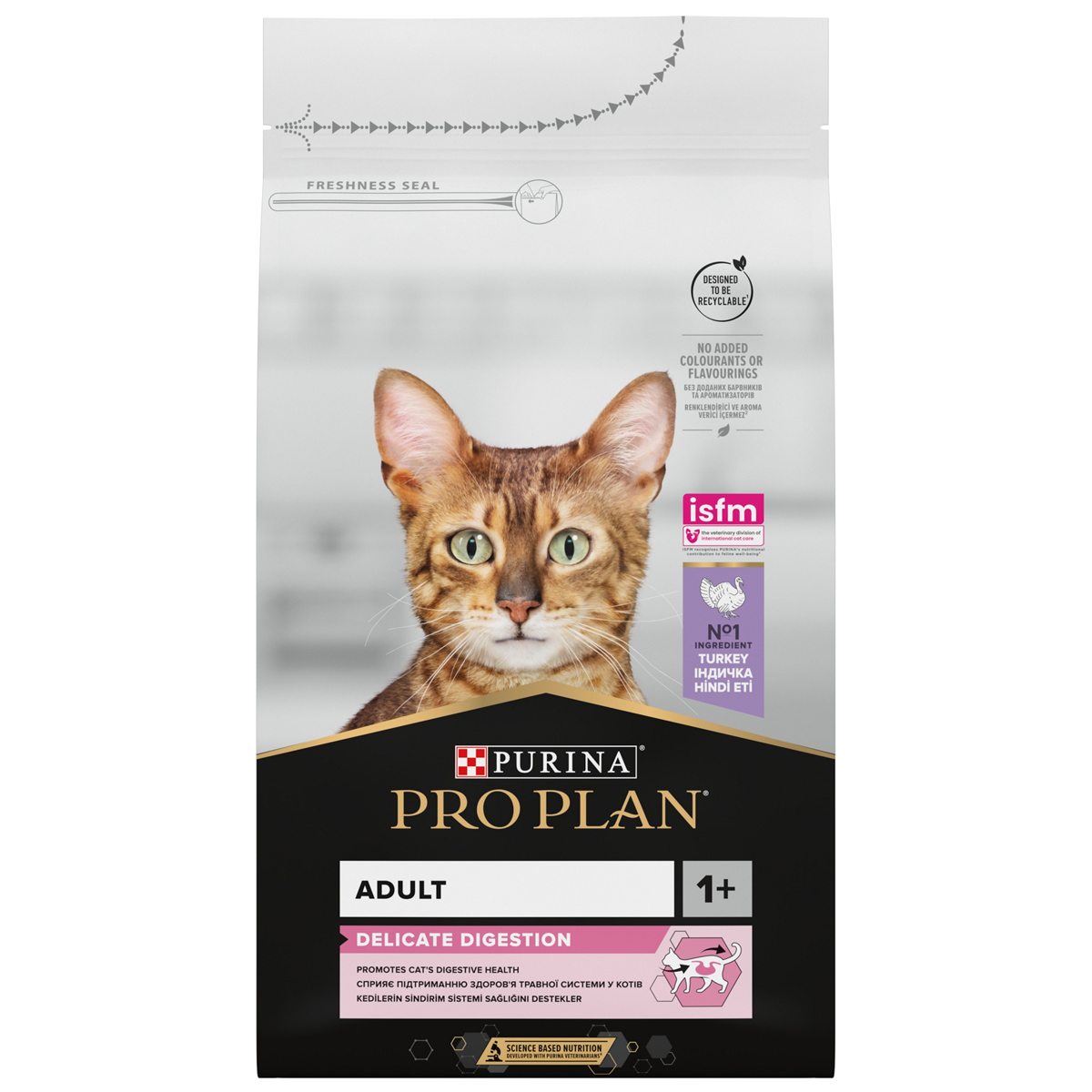 Pro Plan Delicate Turkey - Hindi Etli Seçici Yetişkin Kedi Maması 3KG