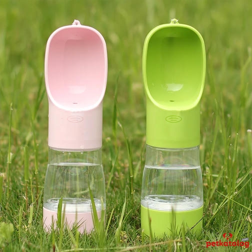 Portable Taşınabilir Köpek Suluğu 400 ml (Karışık Renklerde)