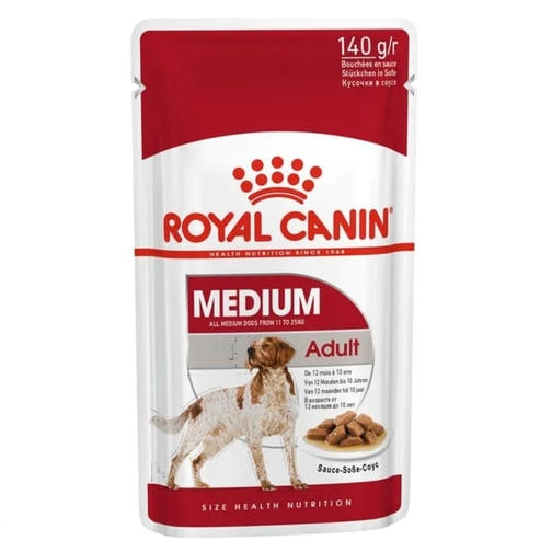 Royal Canin Medium Adult Orta Irk Yetişkin Köpek Parça Etli Konserve Maması 140 Gr