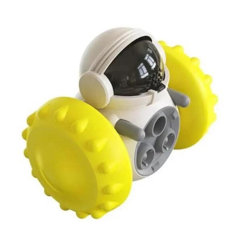 Ewox İnteraktif Kedi Ödül Dağıtım Robotu Sarı