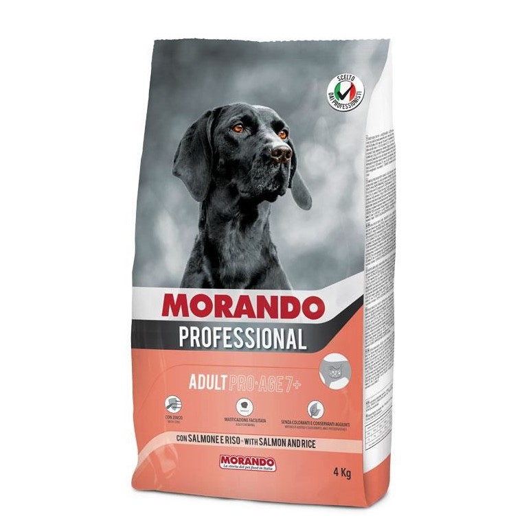 Morando Professional 7+ Somonlu Yetişkin Köpek Maması 4kg