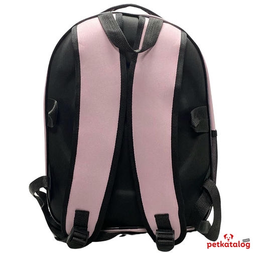 Teng Jumbo Astronot Kedi ve Köpek Çantası Pembe (47 x 37 x 33 cm)