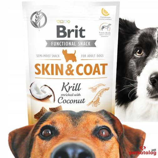 Brit Care Skin&Coat Karidesli ve Hindistan Cevizli Köpek Ödülü 150gr