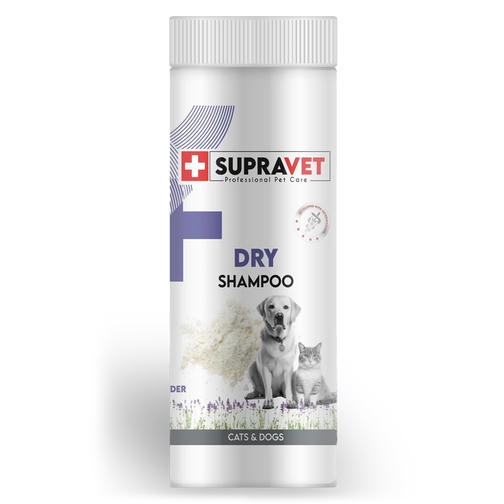 Supravet Dry Shampoo Lavanta Özlü Kedi Köpek Toz Şampuan 150 ml