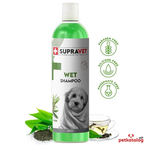 Supravet Shampoo شامپو سگ عصاره درخت چای 200 ml