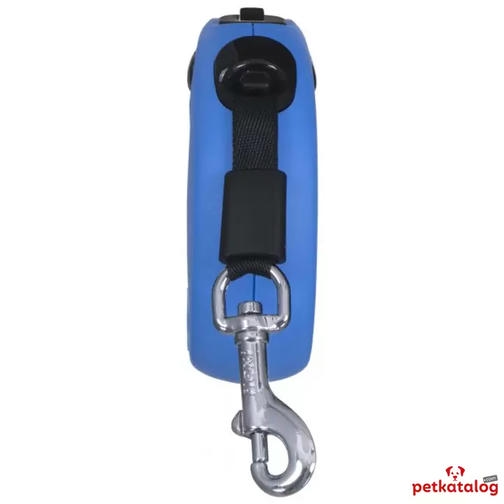 Flexi New Classic نواری اتوماتیک افسار آبی [XSmall] 3m
