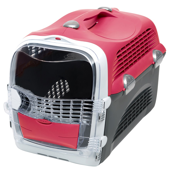 Catit Cabrio Carrier Cherry Red Kedi Köpek Taşıma Çantası ( 51x33x35 )