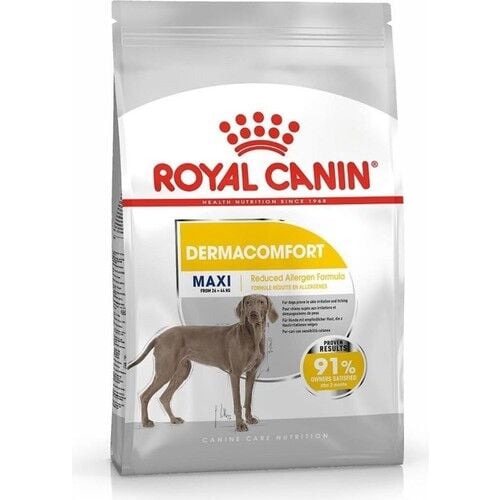 Royal Canin Maxi Dermacomfort Deri ve Tüy Sağlığı için Büyük Irk Yetişkin Köpek Maması 12KG