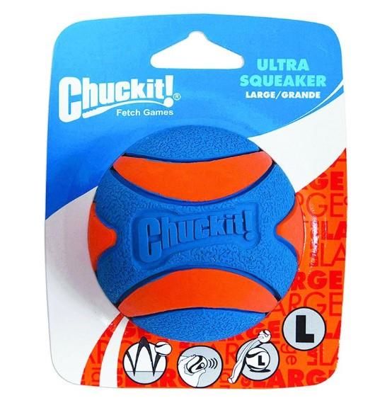 ChuckIt! Utra Squeaker Sesli Köpek Oyun Topu (Büyük Boy)