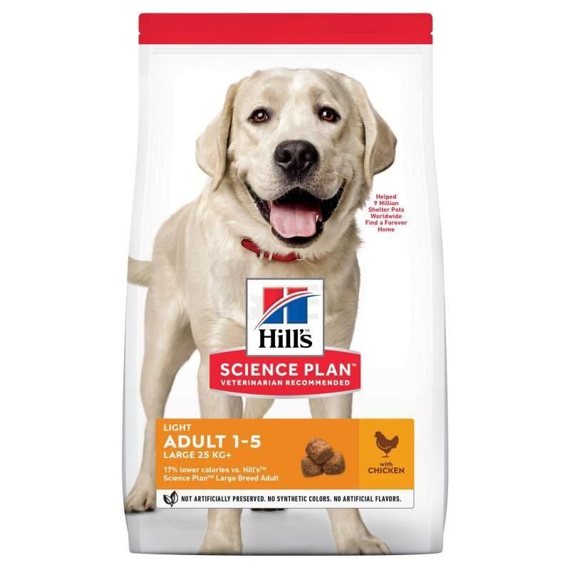 Hill's Light Tavuklu Büyük Irk Yetişkin Köpek Maması 14KG