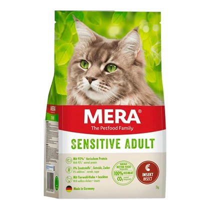 Mera Cat Sentsitive Insect Larvalı Tahılsız Yetişkin Kedi Maması 2KG