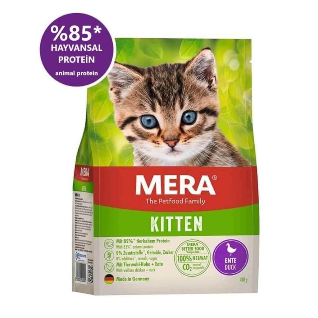 Mera Cat Kitten Ördekli Tahılsız Yavru Kedi Maması 2KG